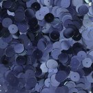 10mm Flat Sequins Navy Blue Metallic