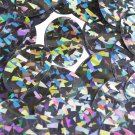Large Oval Sequin Silver Northern Lights Reflective 2 inch Couture Paillette