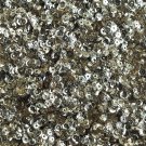 4mm Cup Round Sequins Light Champagne Gold Shiny Metallic. Made in USA