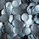 Sequin 2nd's Clearance 20mm Cup Gray Gunmetal Matte Silk Frost pk/100
