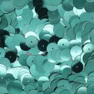 10mm Flat Loose SEQUINS PAILLETTES ~ Metallic Aqua Light Blue Green ~ Spangle