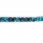 Sequin Trim 6mm Peacock Blue Green Shiny Metallic. 5 yards / 15' per pack