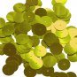 Round Sequin 15mm Yellow Metallic Couture Paillettes