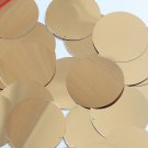 Round Sequin 40mm Pale Gold Metallic Couture Paillettes