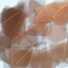 Fishscale Fin Sequin 1.5" Bronze Crystal Rainbow Iris Iridescent