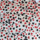 Rectangle Sequin 1.5" Playing Card Clubs Hearts Spades Diamonds Silver Metallic