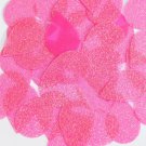 Teardrop Sequin 1.5" Pink Neon Fluorescent Sparkle Glitter Texture Paillettes