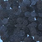 Round Sequin 15mm Midnight Blue Metallic Sparkle Glitter Texture Paillettes