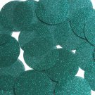 Round Sequin 40mm Teal Peacock Metallic Sparkle Glitter Texture Paillettes