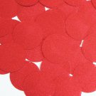 Round Sequin 40mm Red Metallic Sparkle Glitter Texture Couture Paillettes