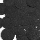 Round Sequin 40mm Black Metallic Sparkle Glitter Texture Couture Paillettes