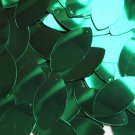 Green Shiny Metallic Navette Leaf 1.5" Couture Sequin Paillettes
