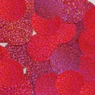 Round Sequin 40mm Hot Pink Fluorescent Hologram Glitter Sparkle Metallic