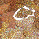 Peach Sequin Cloud Glitter Hologram 1.5 inch Large Couture Paillettes
