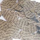 Sequin Long Diamond 1.75" Black Silver Midsummer Nights Dream Shakespeare Script