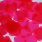 Pink Fluorescent Transparent Sequin Square Diamond 1.5 inch Couture Paillettes