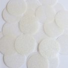 Round Sequin 40mm Crystal White Metallic Sparkle Glitter Texture Paillettes