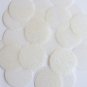 Round Sequin 40mm Crystal White Metallic Sparkle Glitter Texture Paillettes