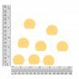 Sequin Three Quarter Round 30mm Gold Hologram Glitter Sparkle Metallic