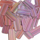 Pink Sequins City Lights Rectangle 1.5 inch Reflective Couture Paillettes