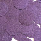 Round Sequin 40mm Deep Purple Metallic Sparkle Glitter Texture Couture Paillette