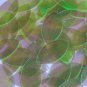 Lime Green Crystal Rainbow Iridescent Navette Leaf 1.5" Couture Sequin Paillette