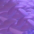 Sequin Oval 1.5" Violet Purple Metallic. Made in USA