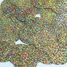 Sequin Round 40mm Gold Hologram Glitter Sparkle Metallic. Made in USA