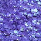 5mm Cup Sequins Purple Rainbow Iris Shiny Opaque