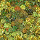 10mm Flat Sequins Yellow Hologram Glitter Sparkle Metallic