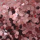 5mm Flat SEQUIN PAILLETTES ~ PINK Metallic ~ Round Disc ~ Made in USA.