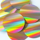 Sequin Round 70mm No hole Gold Lazersheen Reflective Metallic. Made in USA