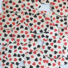 Round Sequin 30mm Playing Card Clubs Hearts Spades Diamonds Silver Paillettes