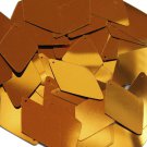 Brass Gold Polished Metallic Sequin Diamond 1.75 inch Couture Paillettes