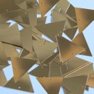 Sequin Pennant 30mm Gold Metallic Couture Paillettes. Made in USA.