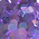20mm Sequins Center Hole Amethyst Purple Crystal Iris Rainbow Iridescent. Made i