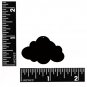 Forest Green Glitter Hologram Cloud 1.5" Couture Sequin Paillettes. Made in USA