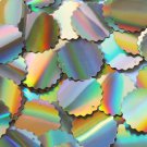 Sequin Round Ruffle Edge 30mm Gold Lazersheen Reflective Metallic. Made in USA