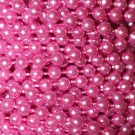 Orchid Pink Pearl Beads 2.5mm Molded on Thread Fused to string 120 inches (10')