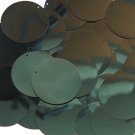 Forest Green Metallic Sequin Round 1.5 inch Large Couture Paillettes