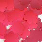 Sequin Flower 1.5" Hot Pink Fluorescent Metallic Couture Paillettes. Made in USA