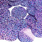 Lavender Lilac Sequin Glitter Hologram Round 1.5 inch Large Couture Paillettes