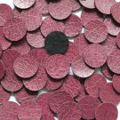 15mm Vinyl Disc Plum Purple Leather No Hole Round Circle