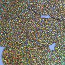 Sequin Round 50mm No hole Gold Hologram Glitter Sparkle Metallic. Made in USA