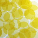 Round Vinyl Shape 30mm Yellow Go Go Transparent