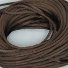 Brown Chocolate Satin Rattail Cord Made in the USA 10 yard pack