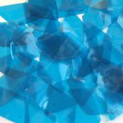 Long Diamond Vinyl Shape 1.75" Blue Go Go Transparent