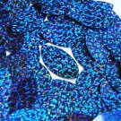 Blue Sapphire Hologram Glitter Navette Leaf Sequins 1.5 inch Couture Paillettes
