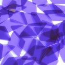 Sequin 25 x 45mm Shape Diamond Vinyl Go Go Trans Purple. Made in USA