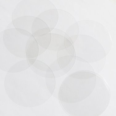 Round Sequin 60mm Crystal Clear Transparent See-Thru